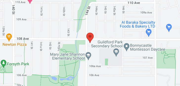 map of 711 13398 104 AVENUE
